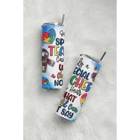 handmade Other - Only A Special Teacher 20 oz Tumbler